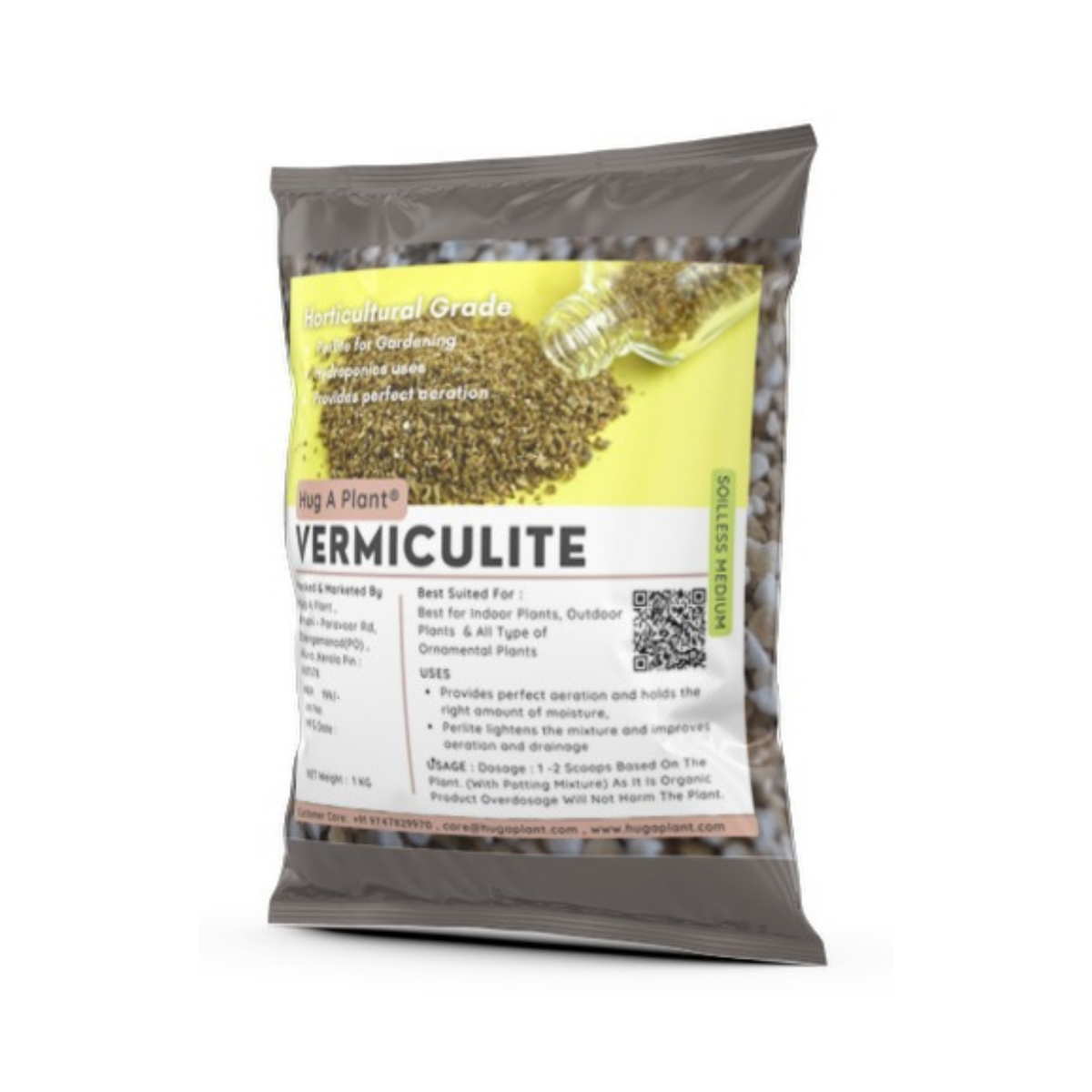 Hug A Plant Vermiculite Powder For Plants 1Kg